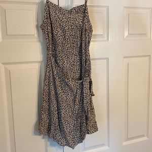 Abercrombie & Fitch cheetah print dress